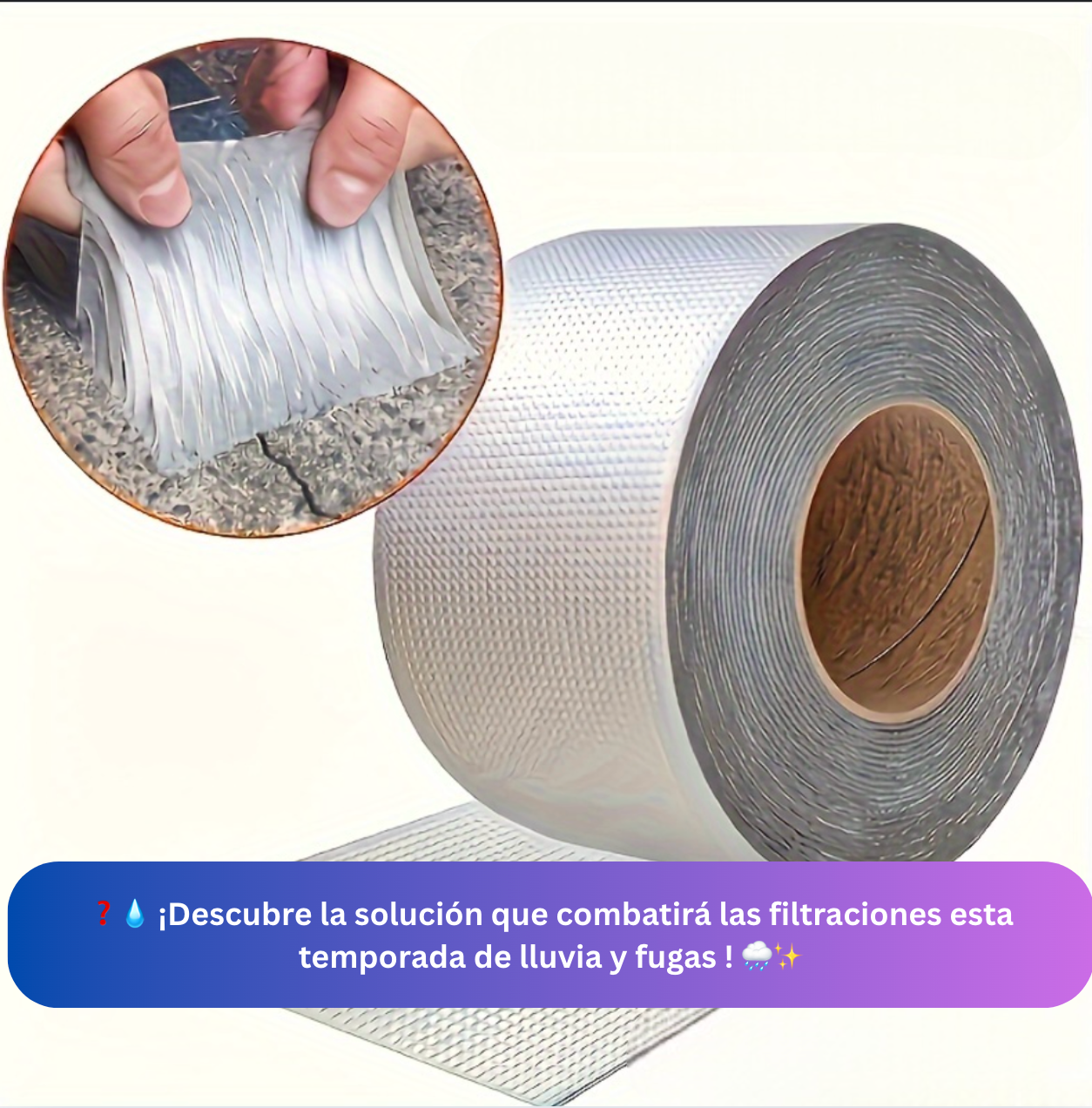 Cinta Impermeable Tapagotera-FlexPower