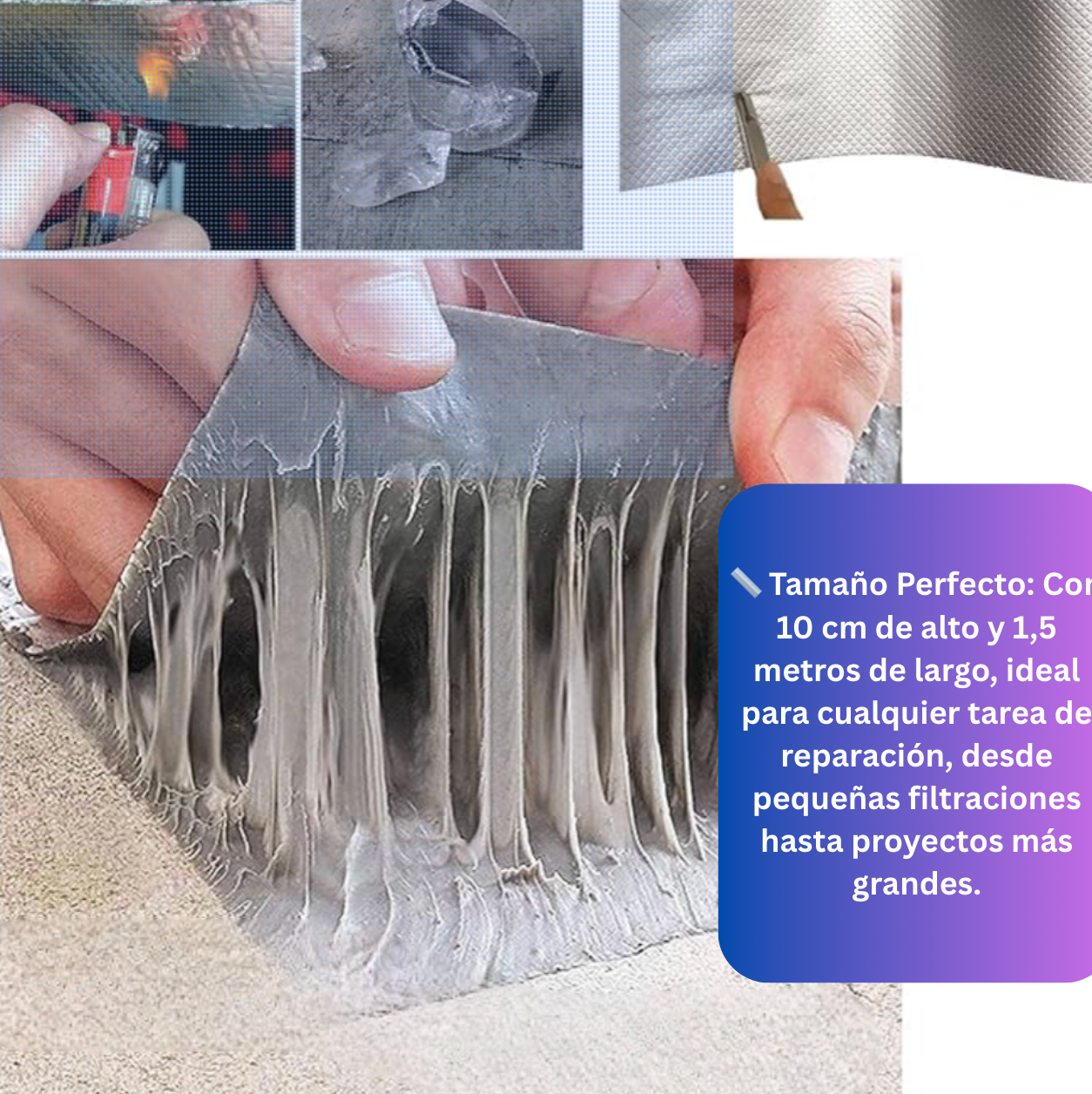 Cinta Impermeable Tapagotera-FlexPower