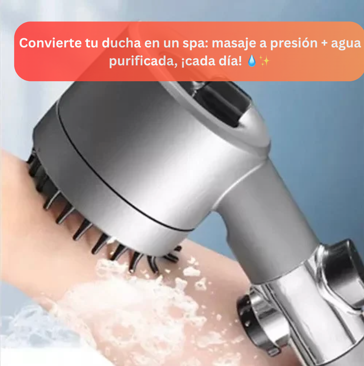 🔥 Cabezal Ducha Masajeadora Spa