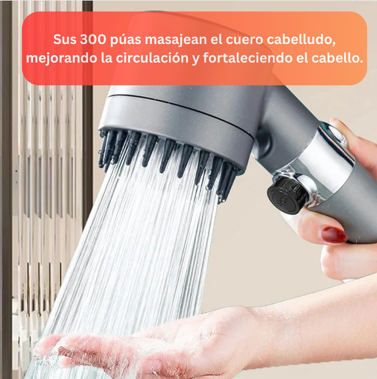 🔥 Cabezal Ducha Masajeadora Spa