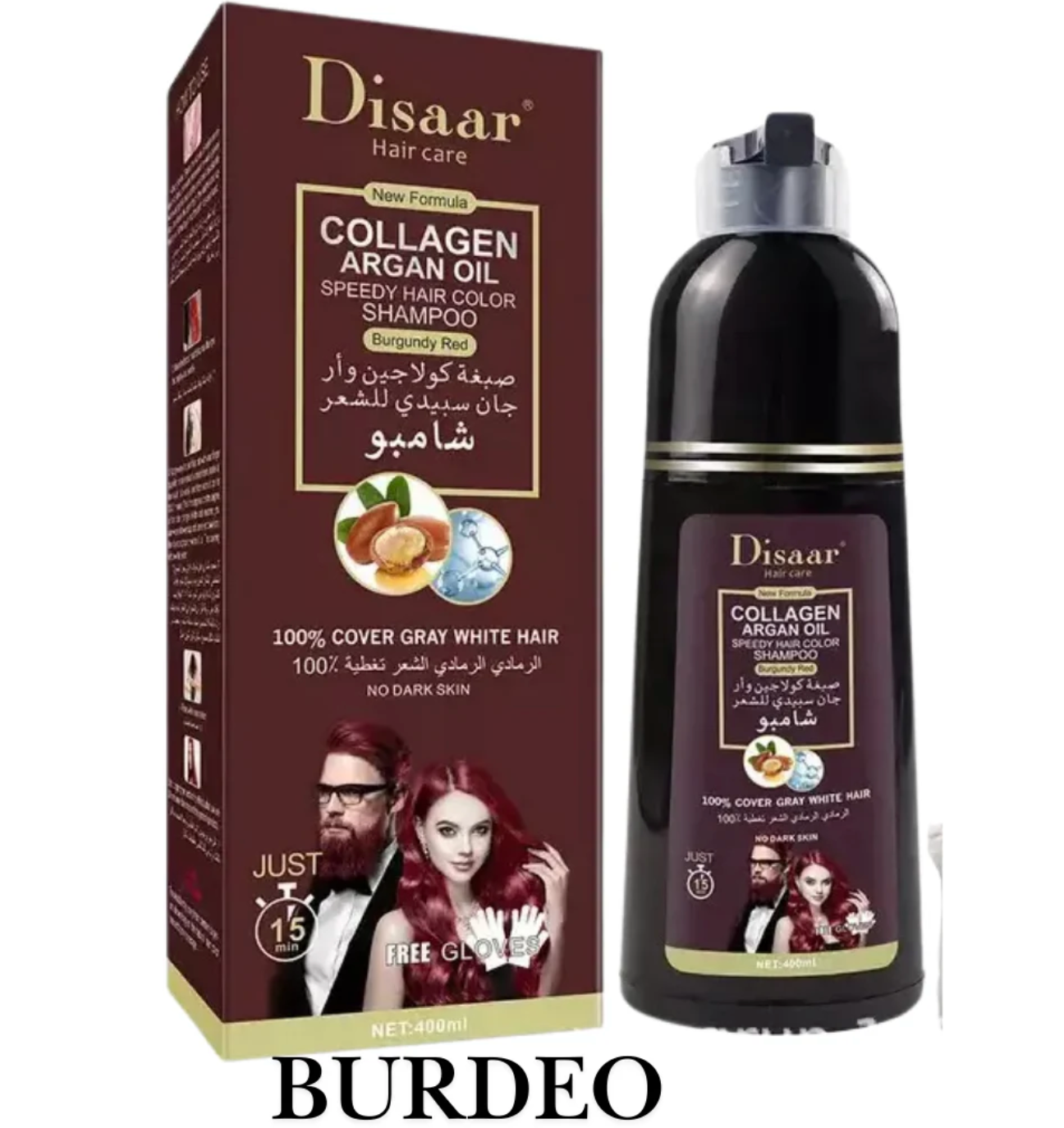 SHAMPOO TINTE CUBRE CANAS