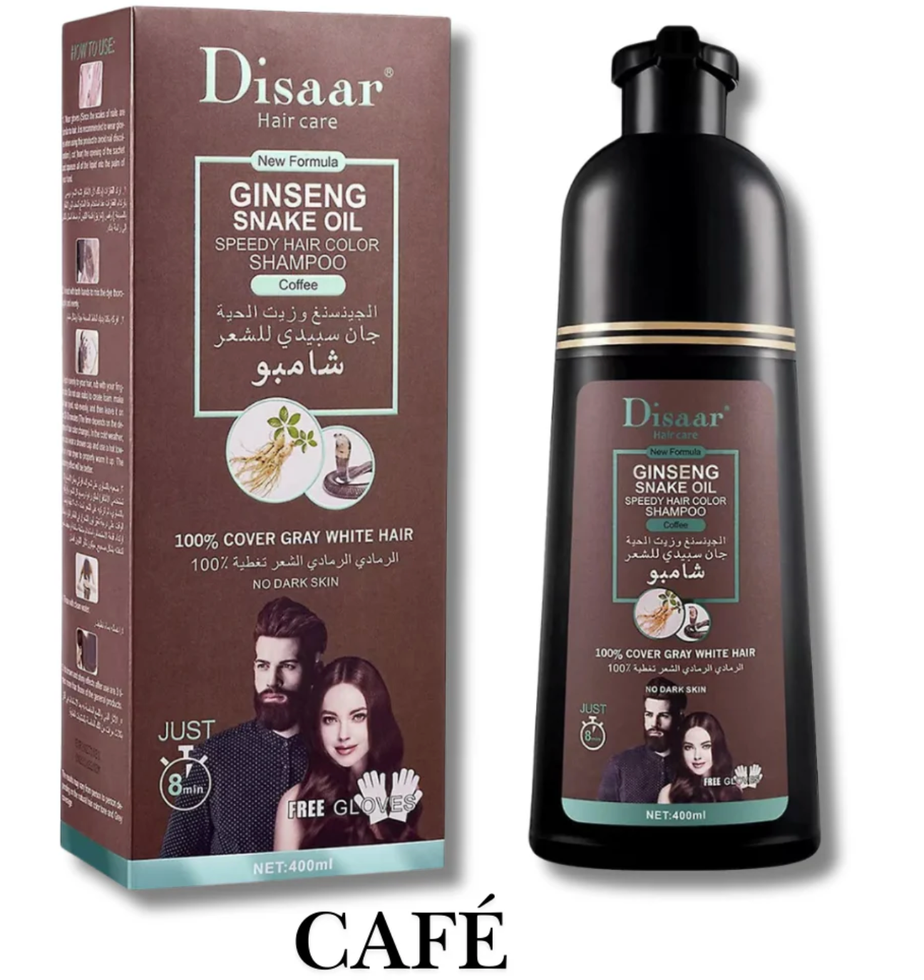 SHAMPOO TINTE CUBRE CANAS