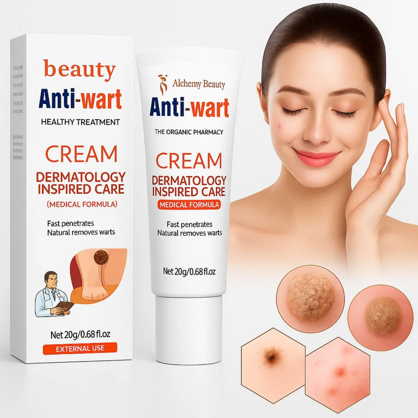 CREMA ELIMINACIÓN DE VERRUGAS
