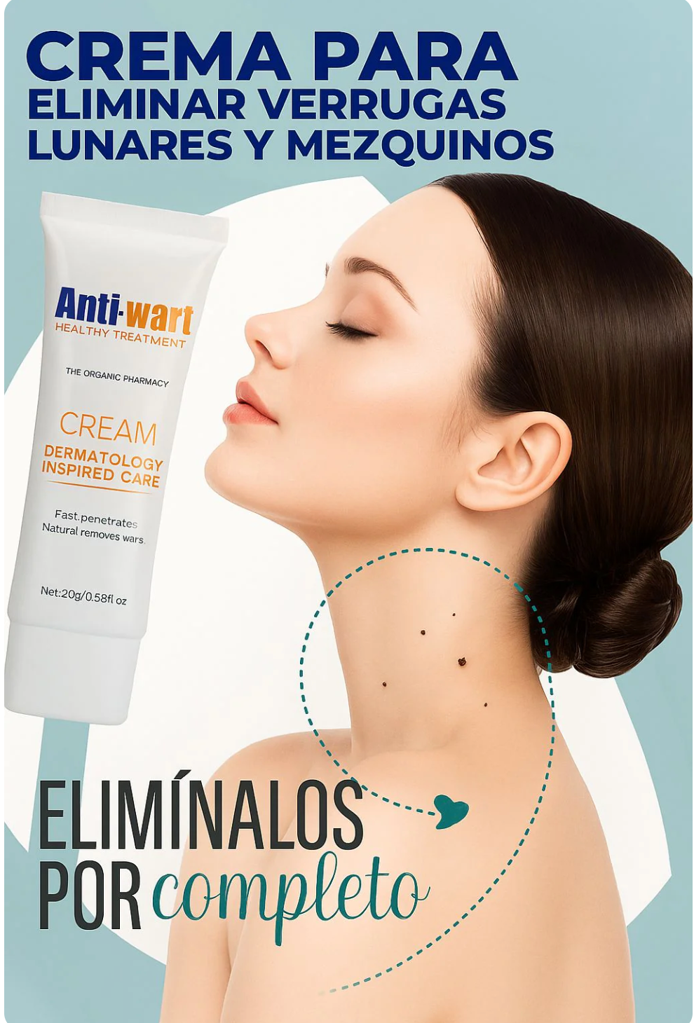 CREMA ELIMINACIÓN DE VERRUGAS