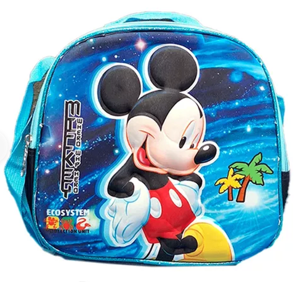 Pack 3 Piezas Mochila, Lonchera y Estuche Mickey