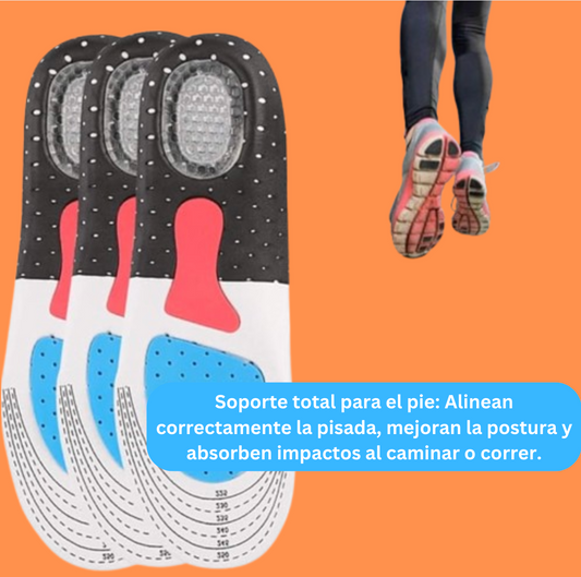Plantillas Gel Ortopedicas Ajustables