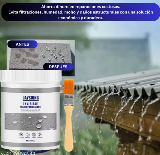 Sellador impermeable de grietas y fugaz + Brocha 500g