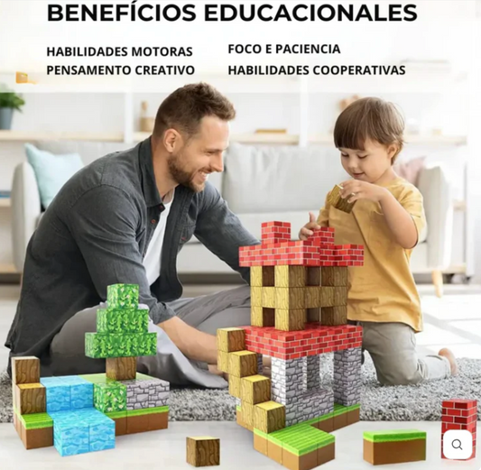 Bloques Magneticos Premium 75 Piezas